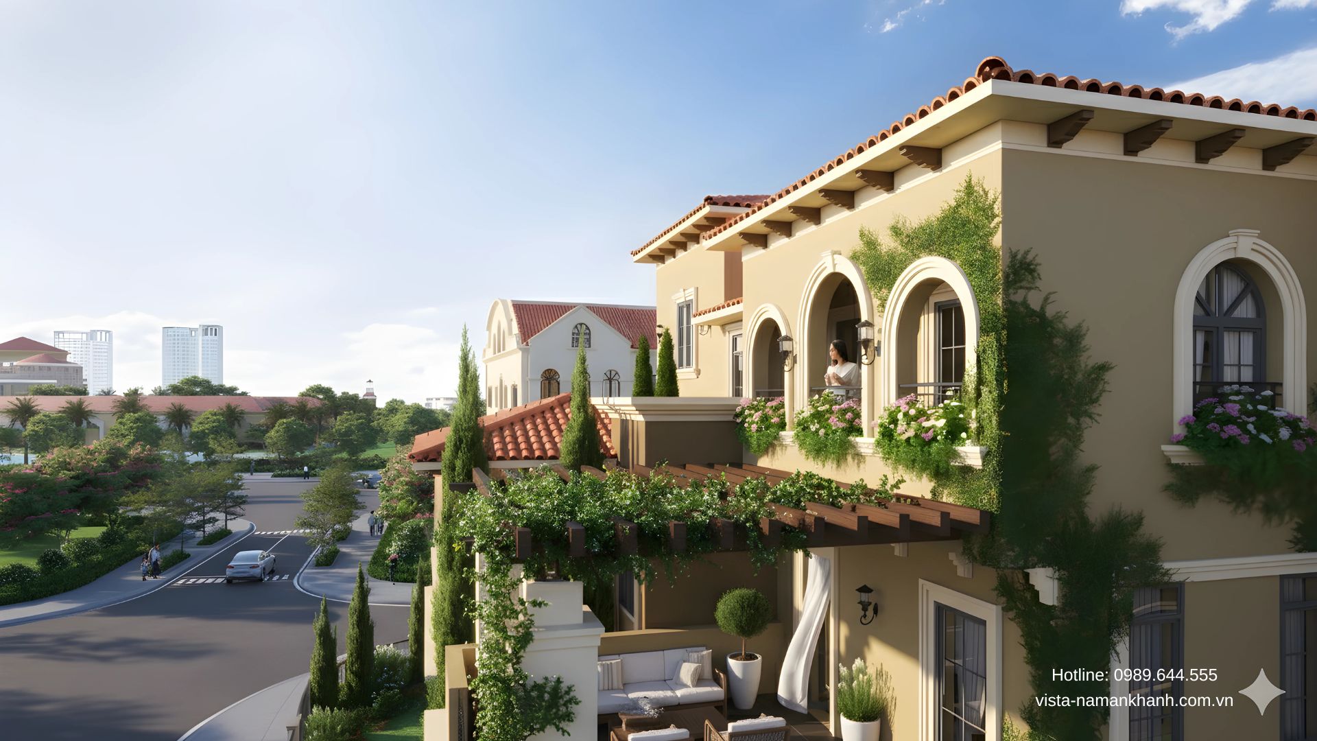 Biệt thự Vista Palma khu đô thị Vista Nam An Khánh