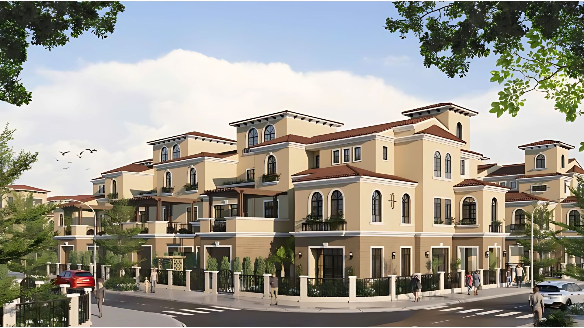 Mẫu nhà vườn liên kề Vista Nam An Khánh - Mẫu 1