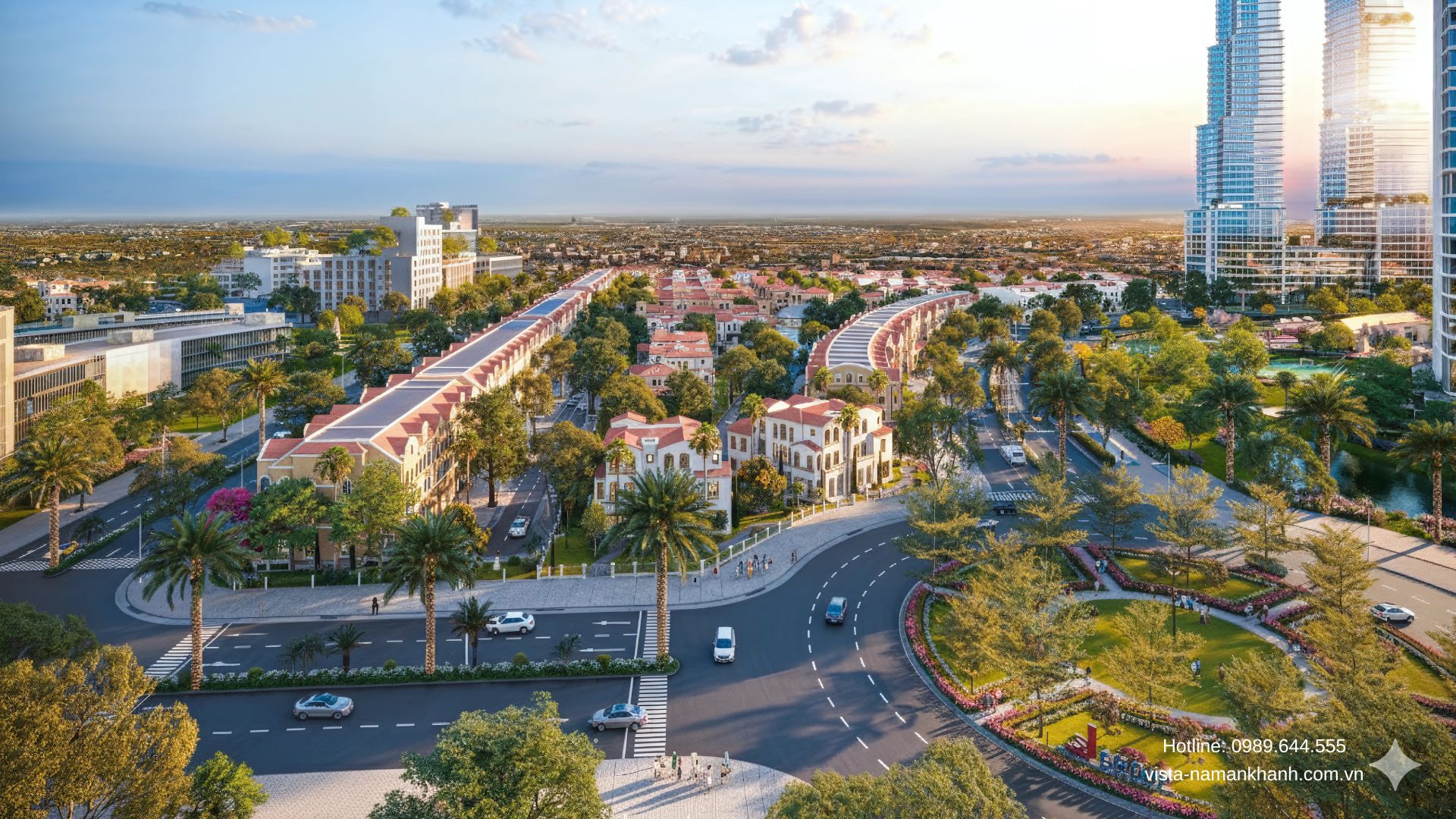 Phối cảnh phân khu Vista Serena Nam An Khánh